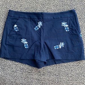 Pineapple beaded shorts- size 10